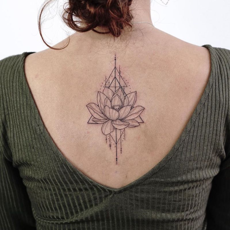Moon and Lotus Tattoo Meaning: Exploring the Beauty and Symbolism of Moon and Lotus Tattoo Designs