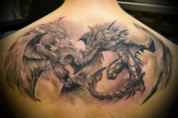 Phoenix and Dragon Tattoo Meaning: The significance, styles, and creative ideas related to the tattoos of Phoenix and Dragon.