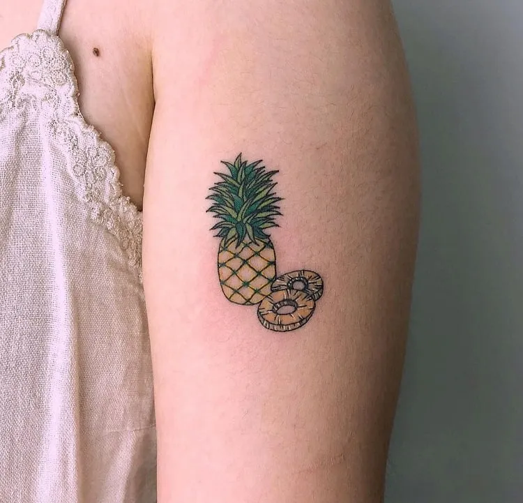 Pineapple Tattoo Meaning: The Captivating and Symbolic Pineapple Tattoo Designs Meaning and Inspiration