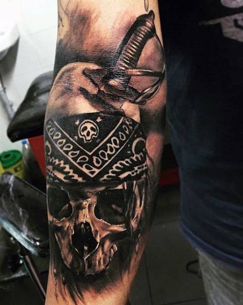 Pirate Tattoo Meanings: The significance and styles of tattoos associated with pirates, an emblematic form of artwork.