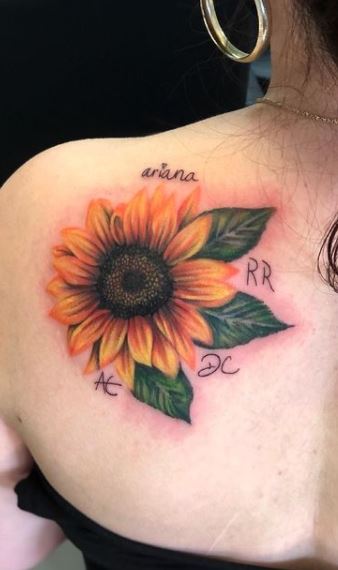 Unique Sunflower Tattoo Meaning: Examining the Distinctive Significance and Style of Sunflower Tattoos.