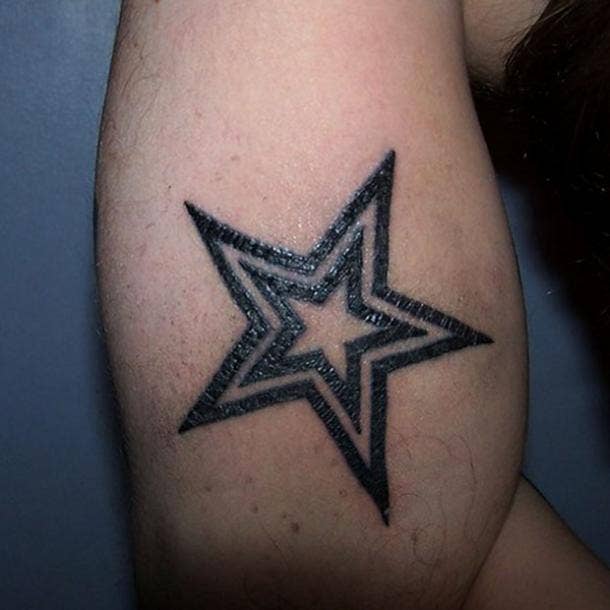 Black Star Tattoo Meaning: The Unique Aesthetic of Black Star Tattoos