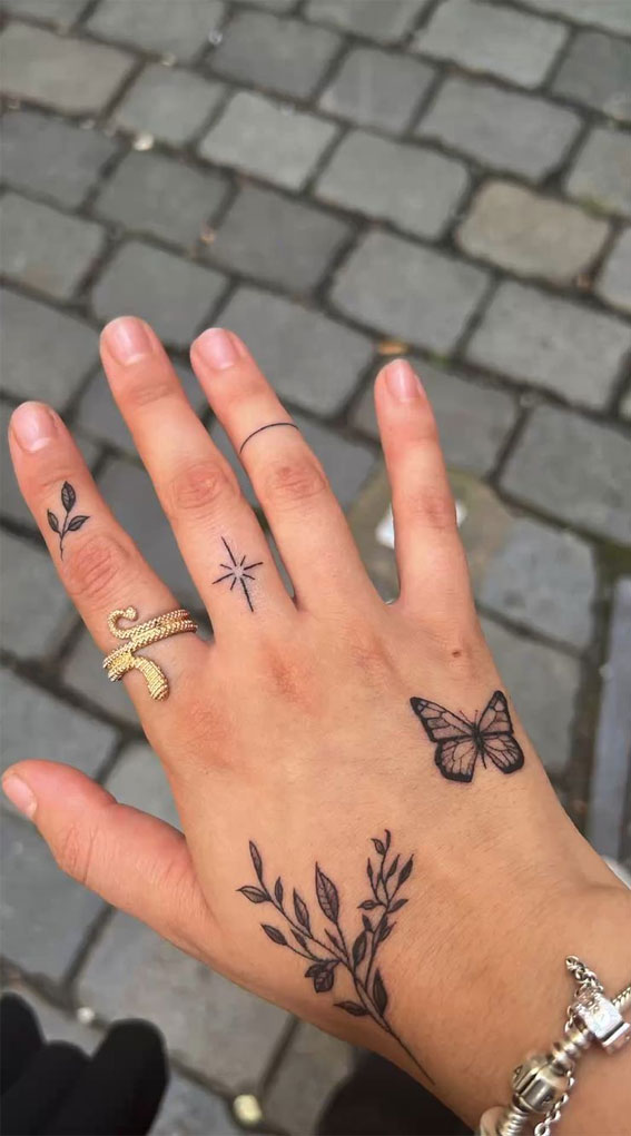 Butterfly Hand Tattoo Meaning: Butterfly Hand Tattoos Awakened