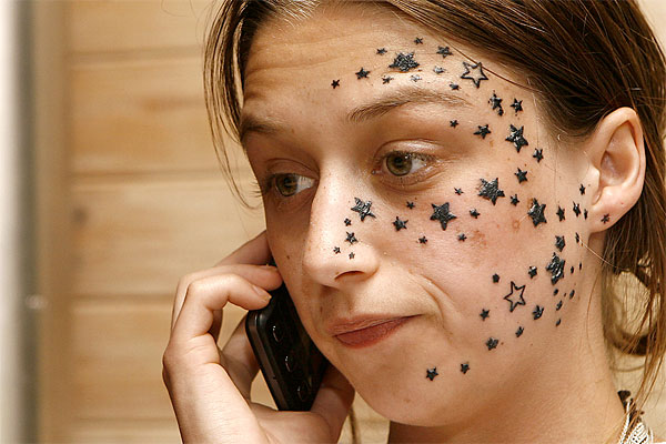 Star Tattoo Face Meaning: Face the Universe with Star Tattoos