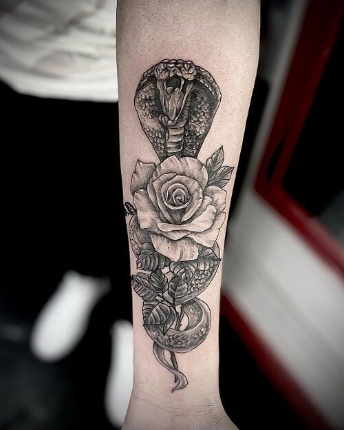 Top 14 Rose Tattoos for Men: A Showcase of Rose Tattoos Redefined for Men