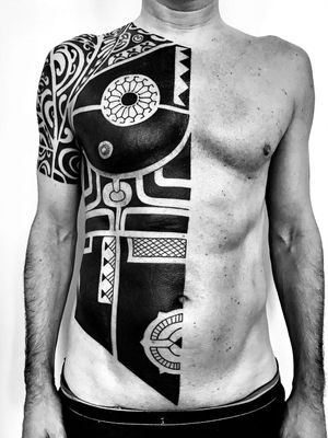Top 14 Stomach Tattoos for Men: The Intersection of Art and Expression