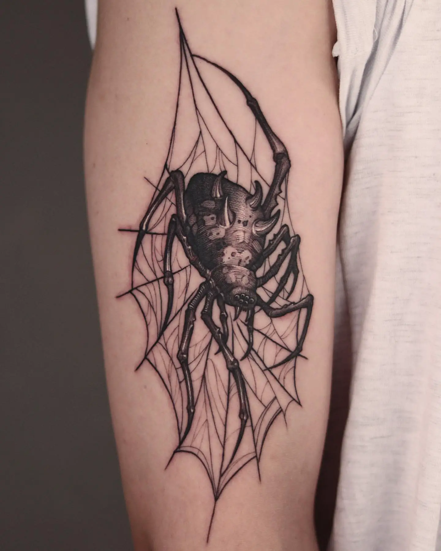 Web Tattoo Meaning: 