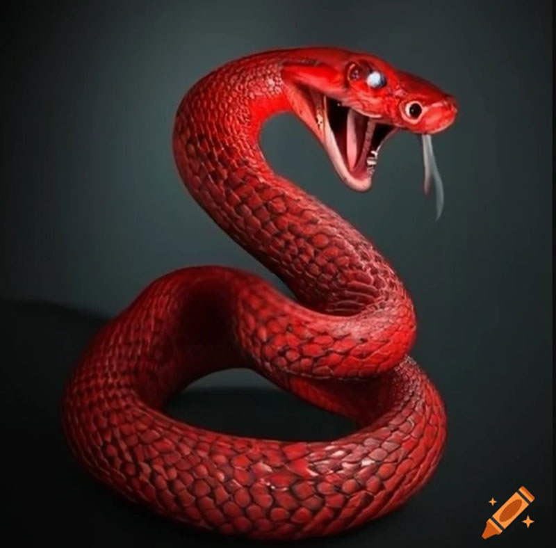 Unpacking the Biblical Meaning of a Red Snake in Dreams